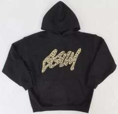 【中古】アウターウェア ヨンジュン(TOMORROW X TOGETHER) フーディー ブラック フリーサイズ YEONJUN GGUM x DEINET COLLABORATION MERCHANDISE