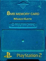 【中古】PS2ハード PlayStation2専用 メモリーキング2(8MB) グリーン
