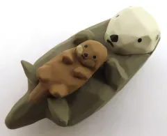 【中古】トレーディングフィギュア 【シークレット】 「川崎誠二の木彫りの動物たちマスコットフィギュア3」