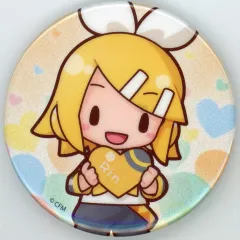 【中古】バッジ・ピンズ 鏡音リン ふわぷち 缶バッジ 「セガ ラッキーくじ ピアプロキャラクターズ ふわぷち」 E賞