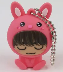 【中古】キーホルダー 中島颯太(FANTASTICS)/ウサギ(ピンク) NEW YEAR 2023 着ぐるみキーホルダー(レア) EXILE TRIBE STATION限定