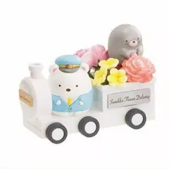 【中古】トレーディングフィギュア 6.しろくま＆もぐら 「すみっコぐらし すみっコフラワー配達便」