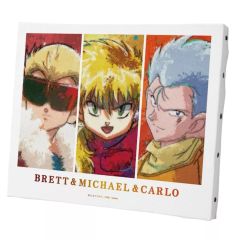 [중고] 캔버스 보드 · 캔버스 아트 브렛 & 마이클 & 카를로 grunge CANVAS 캔버스 보드 [폭주 형제 렛츠 & 고!!]