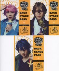 [중고] 캐릭터 카드 시부야 디비전/Fling Posse 백스테이지 패스풍 클리어 카드 3장 세트 [Blu-ray/DVD 무대 [히프노시스 마이크 -Division Rap Battle-] Rule the Stage Rep LIVE s