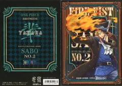 【中古】キャラカード サボ “輩”ブロマイド 第3弾 「ワンピース」 麦わらストア限定