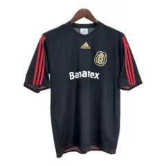 adidas アディダス サッカー メキシコ代表 アウェー ユニフォーム プロチーム スポーツ ブラック(メンズ M)中古 古着 U0580