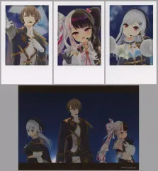 【中古】キャラカード 葉加瀬冬雪＆夜見れな＆加賀美ハヤト チェキ風カード＆ブロマイドセット Day3 Eグループ 「バーチャルYouTuber にじさんじ歌謡祭2024」