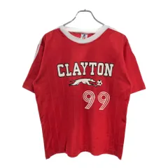 90年代 adidas アディダス サッカー ユニフォーム レッド(メンズ L)中古 古着 U1759