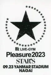 【中古】シール・ステッカー B’z ツアーロゴステッカー(0923大阪) 「B’z LIVE-GYM Pleasure 2023 -STARS-」 9月23日大阪会場限定 グッズ購入特典