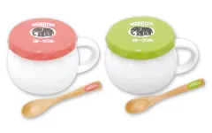 【中古】マグカップ･湯のみ 全2種セット モロッコヨーグルマグカップ＆スプーンセット2