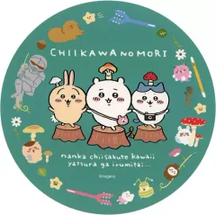 【中古】シール・ステッカー ちいかわの森 ゆるカットビッグステッカー 「ちいかわ なんか小さくてかわいいやつ」