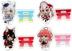 【中古】アクリルスタンド・アクリルパネル 全4種セット 「バーチャルYoutuber ホロライブ ホロツリ～春風花舞～ POP-UP SHOP ＆ CAFE in ツリービレッジ トレーディングアクリルスタンド(ミニキャラ Ver.)」