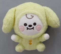 [중고] 봉제인형 [단품] CHIMMY(지민) 봉제인형 [RJ(진) 2024 BT21 Happy Bag(해피백) 모코모코 롬퍼스 디자인 BT21] LINE FRIENDS 온라인 스토어·BT21 PLANET 오사카 우메다점·BT