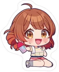 【中古】食玩 ステッカー・シール 23. 「学園アイドルマスター ゼリー＆ステッカー」