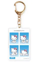 【中古】キーホルダー チャーミーキティ 「サンリオキャラクターズ トレーディング証明写真風キーホルダー vol.2」