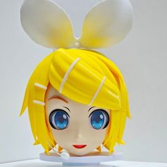 鏡音リン 全頭面・硬質マスク 着ぐるみ マスク kigurumi コスプレ