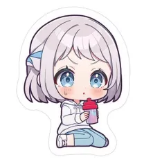 【中古】食玩 ステッカー・シール 17. 「学園アイドルマスター ゼリー＆ステッカー」