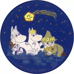 【中古】コースター 星空を見上げるムーミンたち/コースター アクリル雑貨 「一番くじ ムーミン Look up at the stars」 G賞