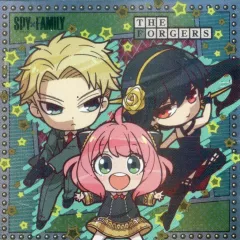 【中古】食玩 ステッカー・シール 【シークレット】ロイド＆ヨル＆アーニャ(スーパーレア) 「SPY×FAMILY でふぉキャラ!シールグミ」