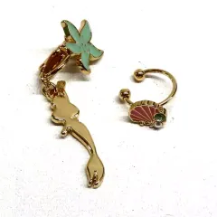 【中古】アクセサリー(非金属) イヤリング 「リトル・マーメイド ディズニーシー開演24周年記念アクセサリー」 東京ディズニーシー限定
