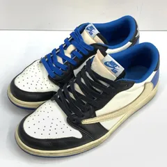 【中古】Travis Scott×Fragment×NIKE AIR JORDAN 1 LOW OG SP 