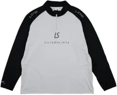 新品 [ルースイソンブラ] ジャージ 裏起毛トップス LS 2WAY HALF ZIP TOP F2011138 (S Lグレー/ブラック)