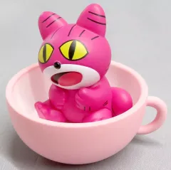 【中古】トレーディングフィギュア ねこ 「たべっ子どうぶつ ティータイムパーティフィギュア」