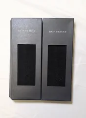 【221515】BURBERRY バーバリー  ビジネスソックス　2足セット ブラック*2