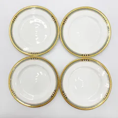 4点セット ノリタケ 16.5cm パン 皿 プレート 4454 食器 Noritake サンクエトワールライン アールデコ スタイル テーブルウェア 90301