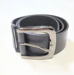 【219855】MAX MARA マックスマーラ  ベルト　レディース　レザー　サイズ36 ダークグレー系