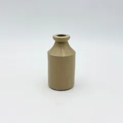 イギリス アンティーク ボトル 一輪挿し 花器 陶器 花生 焼き物 フラワーベース オブジェ ヴィンテージ ディスプレイ 花瓶 92487