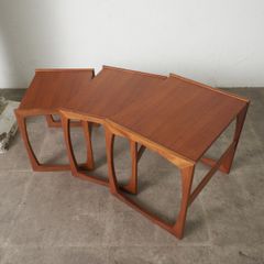 G-PLAN Quadrille ネストテーブル ヴィンテージ チーク 英国 ジープラン サイドテーブル ローテーブル ナイトテーブル イギリス 93326