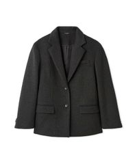 Brand New [Snidel] Oversized Coat Jacket SWFJ255069 Women's GRY 0