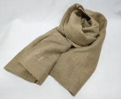 【223221】ARMANI COLLEZIONI アルマーニ コレッツォーニ  ストール　ショール　ウール・モヘア・ポリアミド混合　イタリア製 ライトブラウン