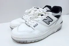 【224564】new balance ニューバランス  550 ローカット スニーカー  ・24.0ｃｍ BB550NCL ホワイト×ブラック
