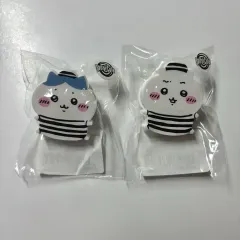 まとめ売り ちいかわ ハチワレ 囚人 型抜き クリップ