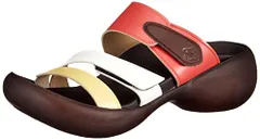 新品 CJEG-5224a レディース エッグヒール 3本ベルト つっかけ 面テープ 調節 歩きやすい 履きやすい 疲れにくい コンフォート 日本製