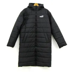 プーマ ベンチコート フーディ スポーツウエア アウター メンズ Mサイズ ブラック PUMA 【中古】