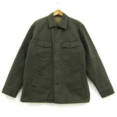 クロコダイル スイングジャケット　ミリタリージャケット オーバーオール メンズ LLサイズ グリーン×ブラウン CROCODILE 【中古】のサムネイル