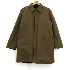 アーペーセー ステンカラーコート ウール混 アウター メンズ 1サイズ ブラウン A.P.C. 【中古】