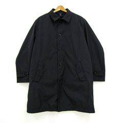 XLサイズ ユニクロユー ステンカラーコート ブラック - メルカリ