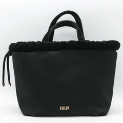 フェイラー ハンドバッグ 鞄 カバン ブランド 黒 レディース ブラック FEILER 【中古】