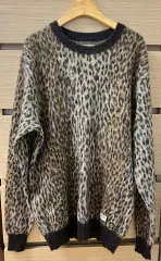 ワコマリア ヒョウ柄 レオパード モヘア ニット