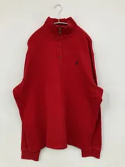 POLO ポロ ニット/セーター XL レッド