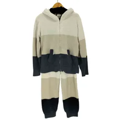 ジェラートピケオム Gelato Pique Homme ベビモコブロックボーダーパーカ セットアップ メンズ  M