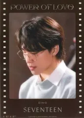 【中古】キャラカード ディノ 映画化記念特製クリアカード 「SEVENTEEN POWER OF LOVE ： THE MOVIE」 前売券特典