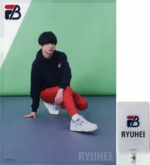 【中古】グッズセット RYUHEI A4クリアファイル+フォンタブ 「FILA×BE：FIRST」 アパレルアイテム購入特典