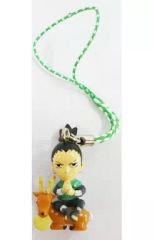 【中古】キーホルダー・マスコット(キャラクター) 奈良シカマル(鹿シカマルノ巻) ねつけ(根付 グリーン/ホワイト) 「NARUTO-ナルト- 疾風伝」 奈良限定