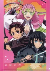 【中古】クリアファイル 竈門炭治郎＆時透無一郎＆甘露寺蜜璃 A4クリアファイル 「鬼滅の刃」