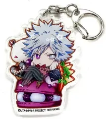 【中古】キーホルダー・マスコット(キャラクター) [単品] 黒崎蘭丸 アクリルキーホルダー 「Blu-ray/DVD うたの☆プリンスさまっ♪ マジLOVEレボリューションズ 5巻」 アニメイトオリジナル特典